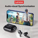 Lenovo LP40 Plus-auriculares inalámbricos con Bluetooth, cascos con reducción de ruido, estéreo HiFi de 230mAh, deportivos con micrófono - shopboudount