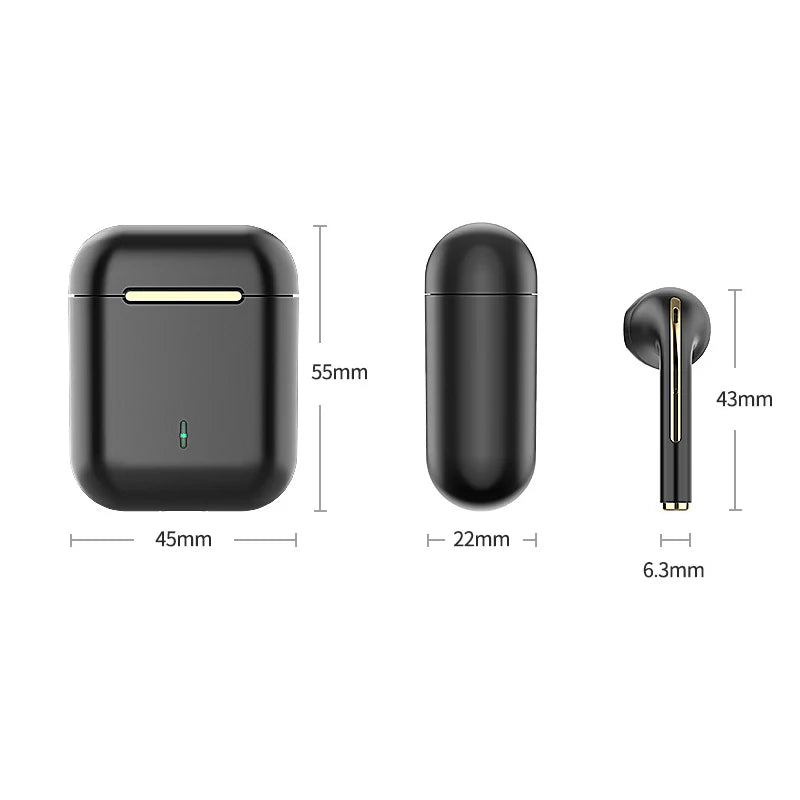 Xiaomi J18 auriculares Bluetooth inalámbricos llamada HD auriculares de negocios auriculares deportivos compatibilidad Android iOS Smartphone - shopboudount